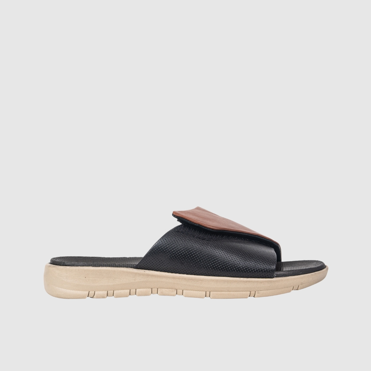 Baidu Velcro Sandal - Tan
