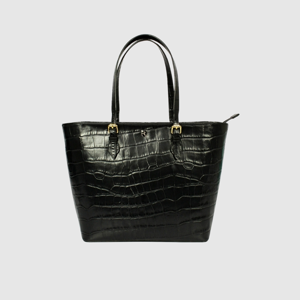 Croc Wing Tote - Black