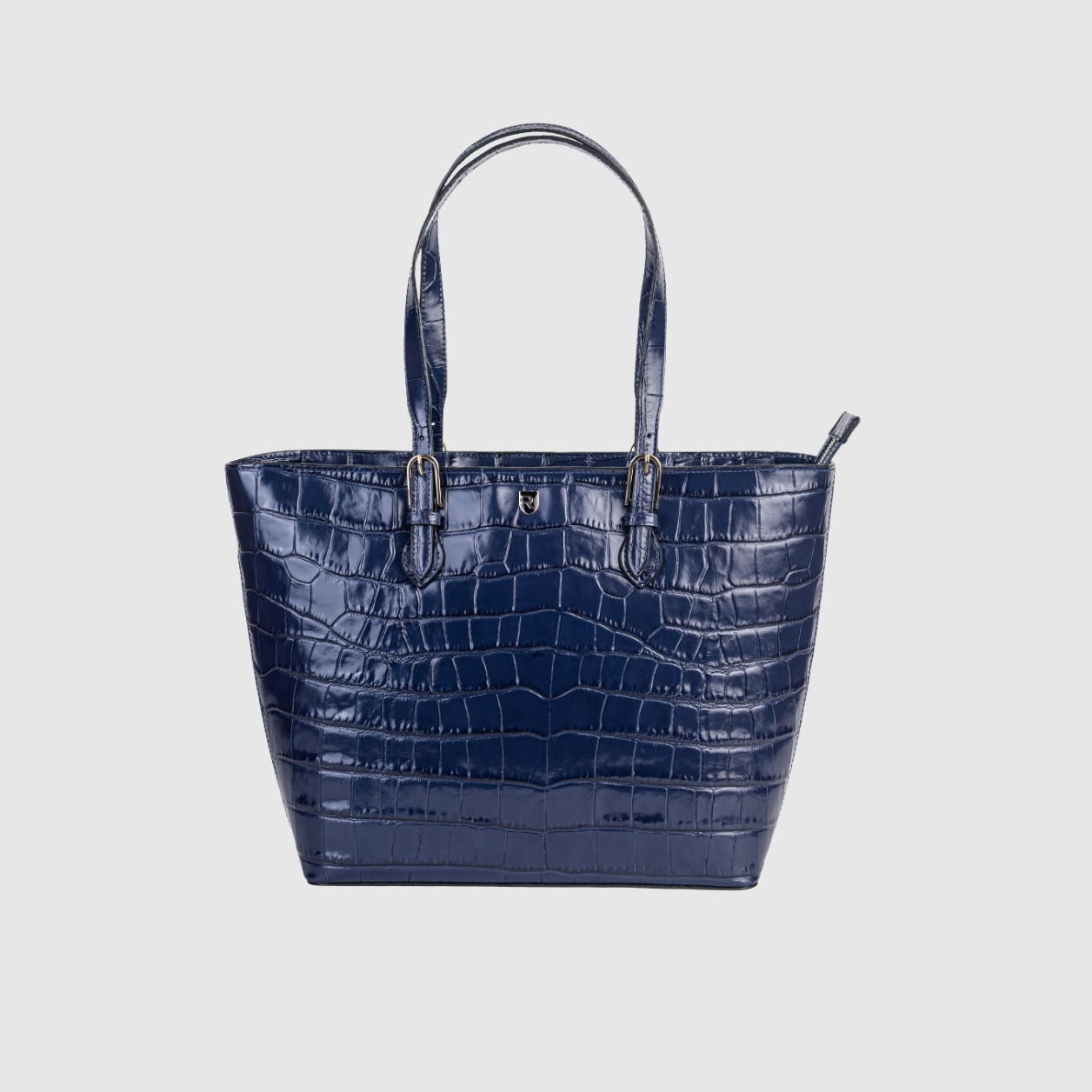 Croc Wing Tote - Navy