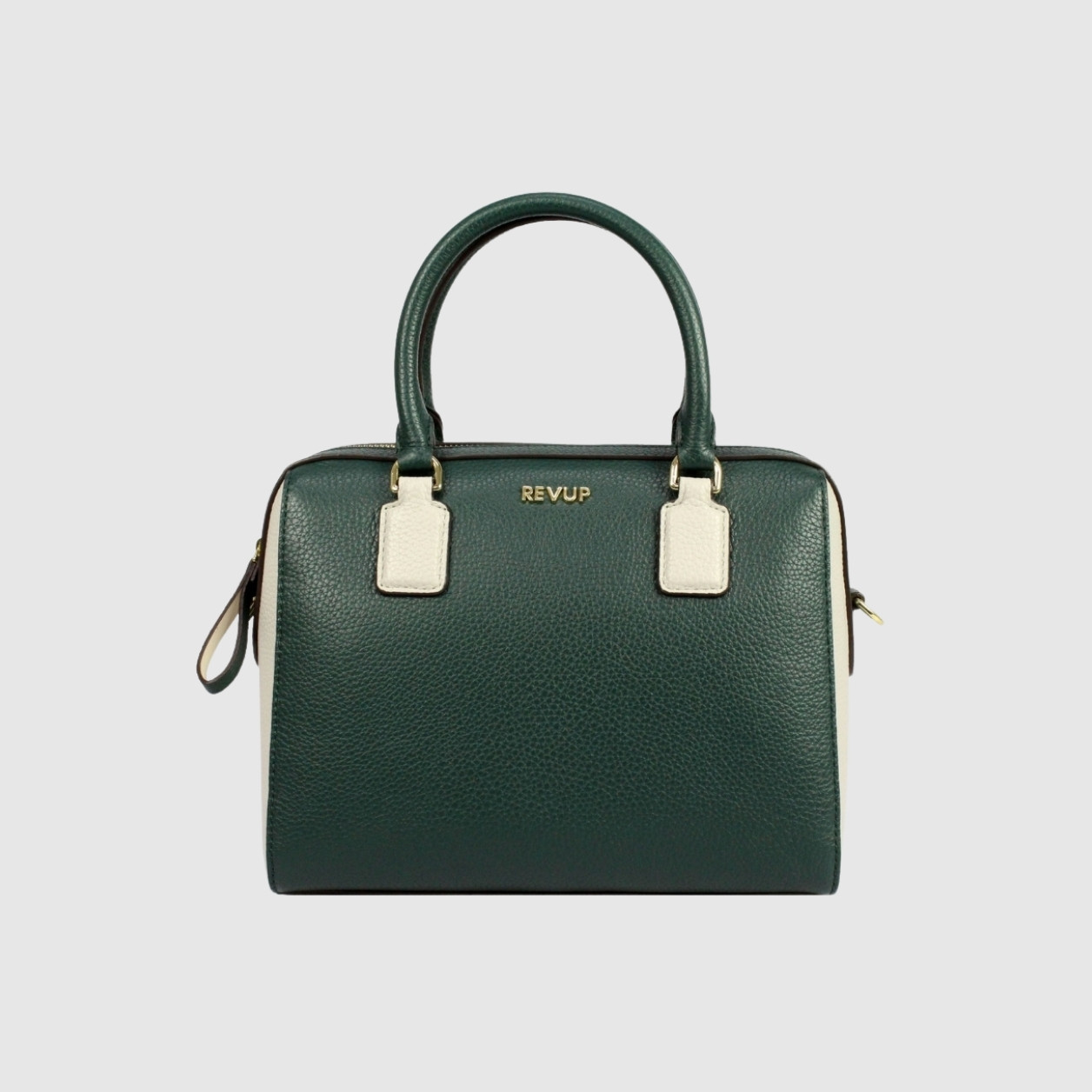 Plain Satchel bag - Teal green