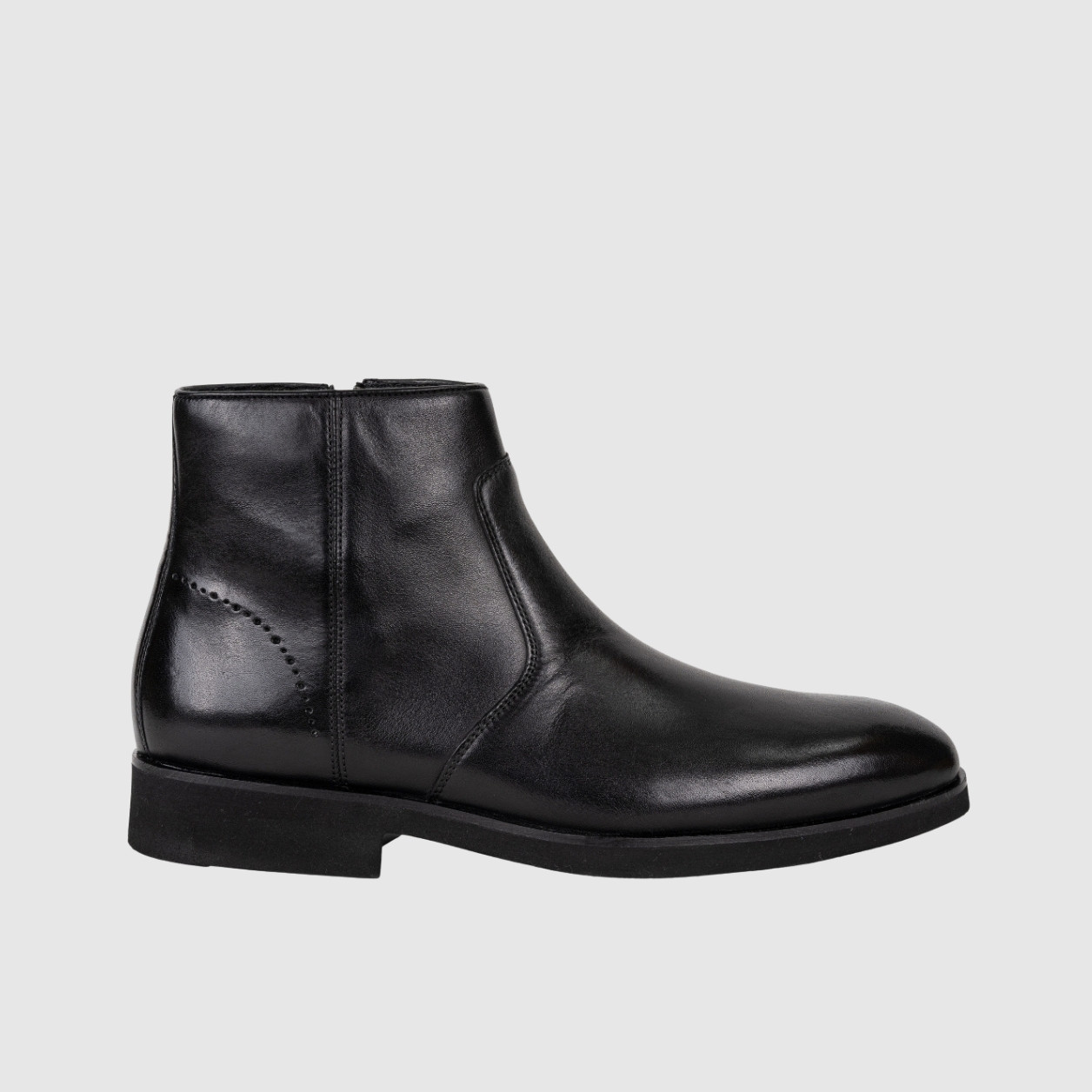 Sayer Zipper Boot - Black