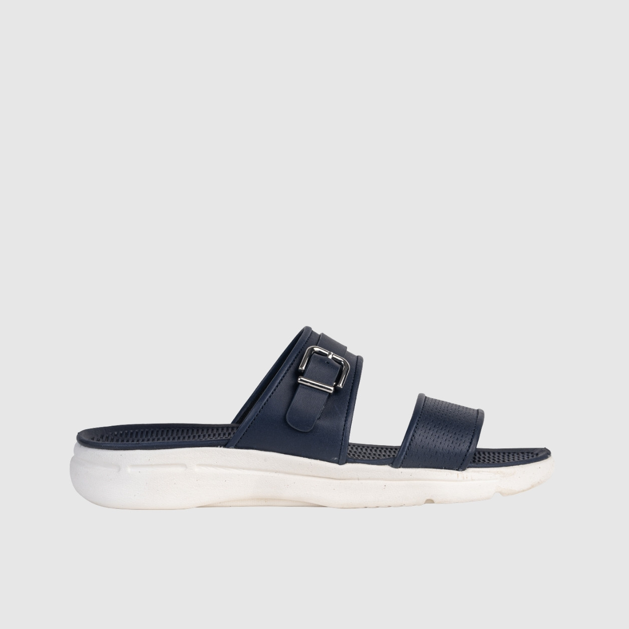 Sophie Dual Strap Sandals - Navy