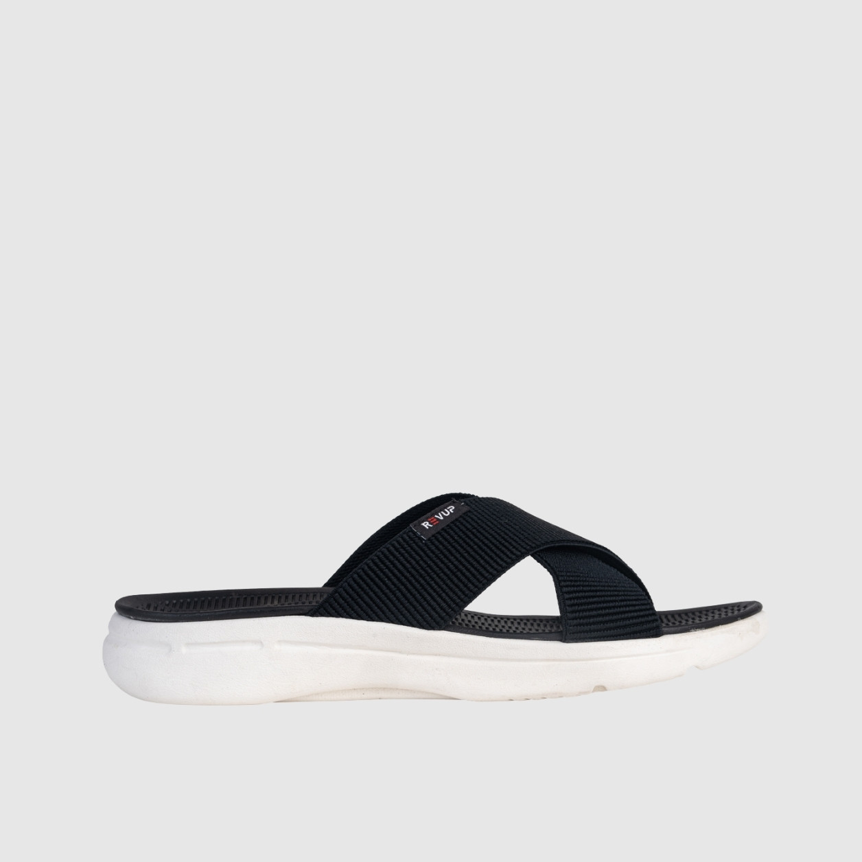 Sophie X Strap Sandal - Black